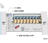 ★手数料０円★射水市本町１丁目　月極駐車場（LP）